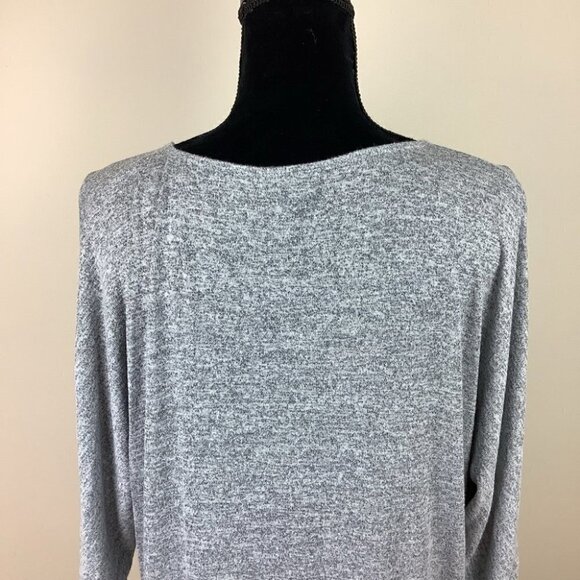 WILFRED COBER RELAXED GRAY SHIRT DRESS - Picture 8 of 10